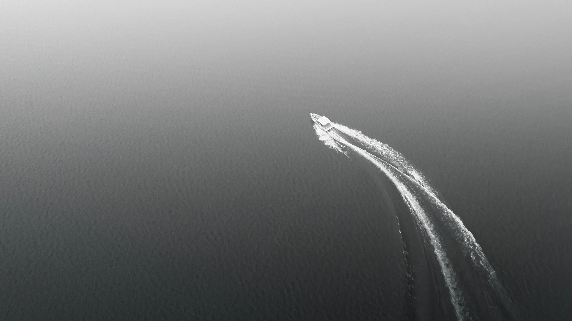 Boat From Above, photograph