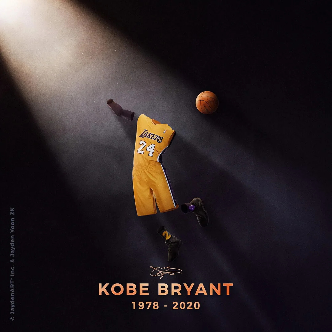 In Memory Of Kobe Bryant, photograph